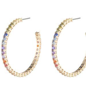 DANNIJO GEMAEUX MULTI EARRINGS NEVER WORN